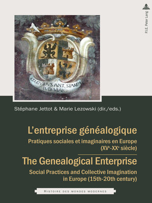 cover image of Lentreprise généalogique / the Genealogical Enterprise